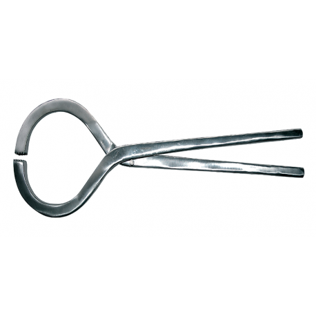 Pince à Sonder nickelée Petit modèle Plate